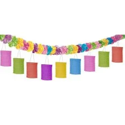 Luau Lantern Garland