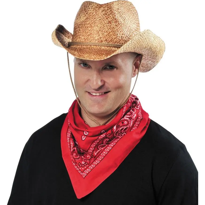 Straw Cowboy Hat - Image 2