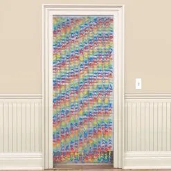 Party Flower Doorway Curtain