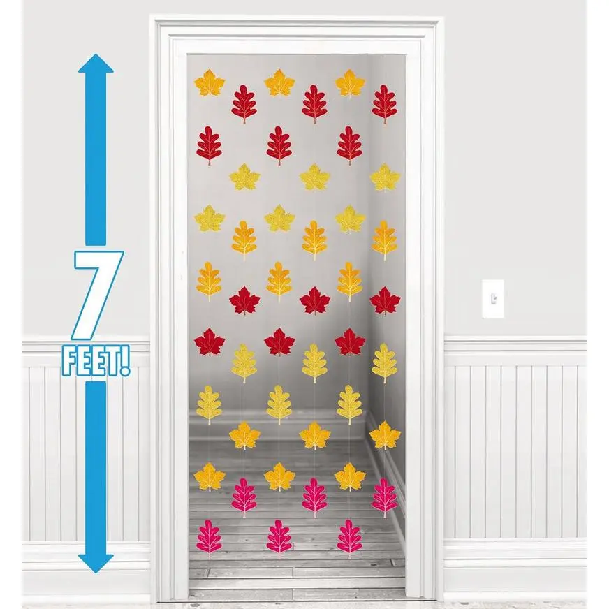 Fall Leaves String Decorations 6ct