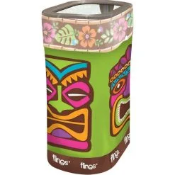 Tropical Tiki Pop-Up Trash Bin