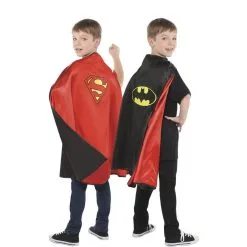 Reversible Batman & Superman Cape
