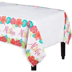AMSCAN You Had Me At Aloha Paper Table Cover