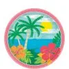 AMSCAN Summer Vibes Dessert Plates 60ct