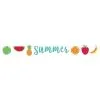 AMSCAN Glitter Hello Summer Letter Banner