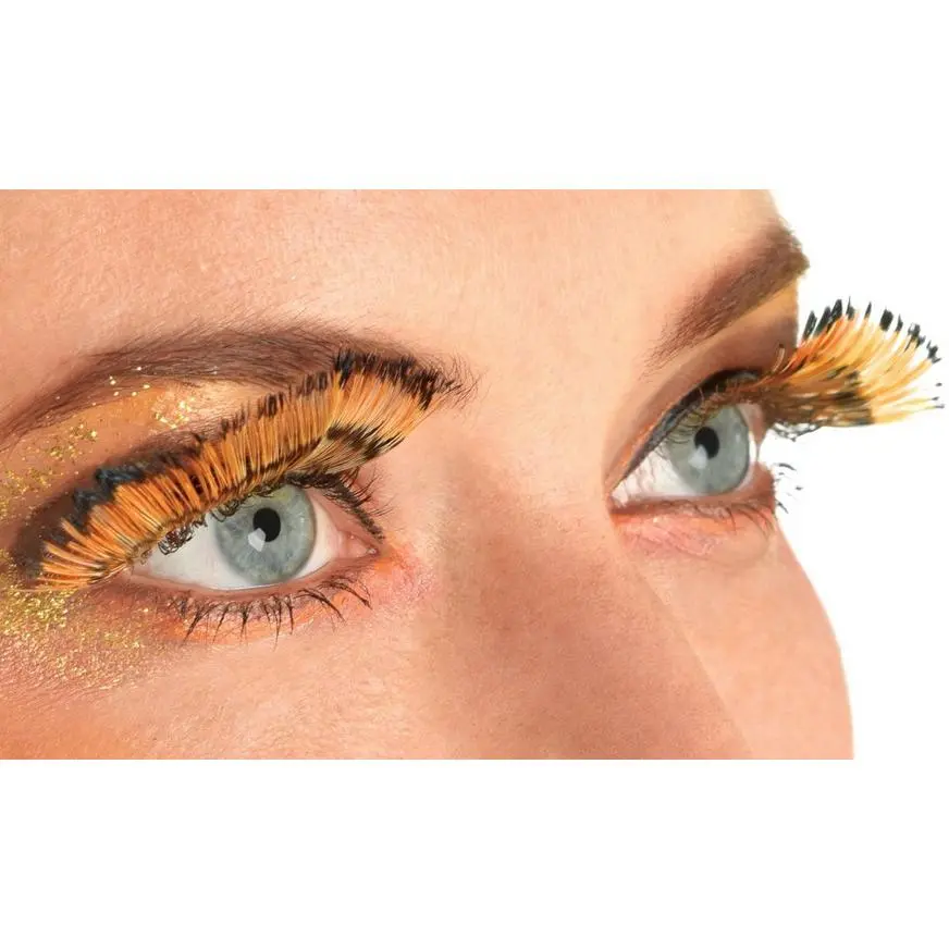 AMSCAN Monarch Feather Eyelashes