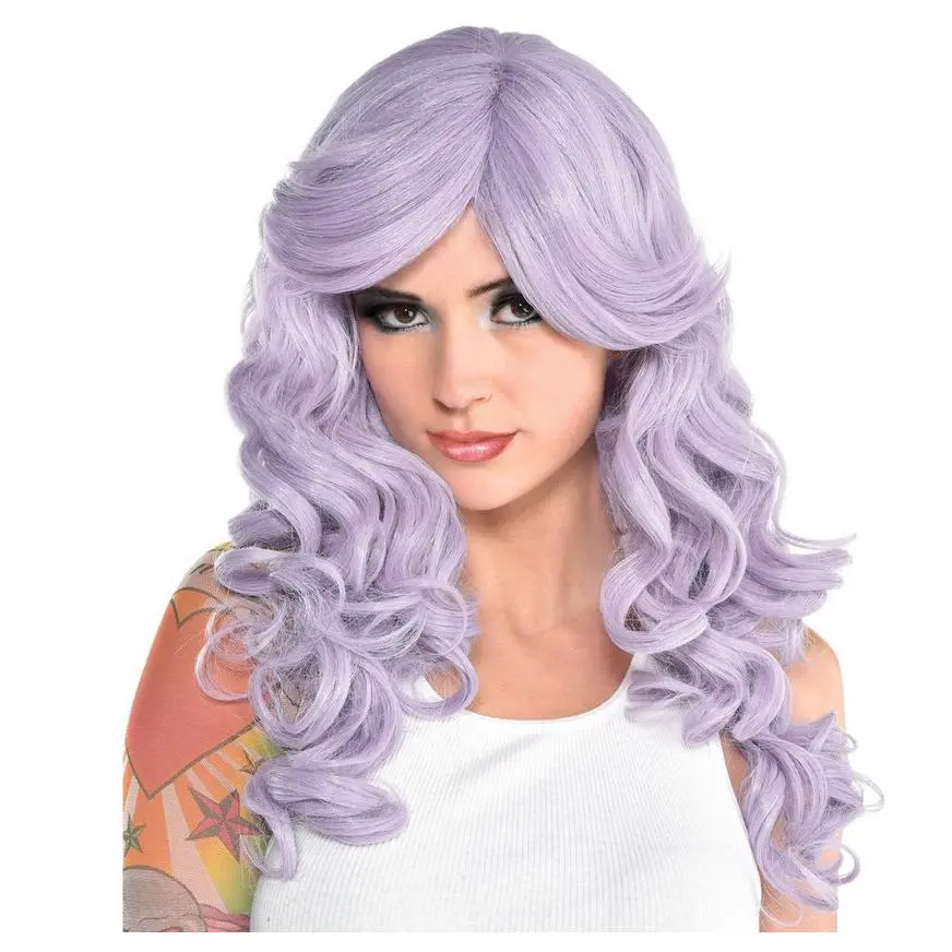 AMSCAN Dusty Lavender Wig