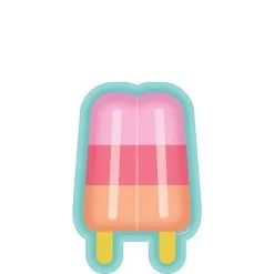 AMSCAN Just Chillin' Ice Pop Lunch Plates 8ct