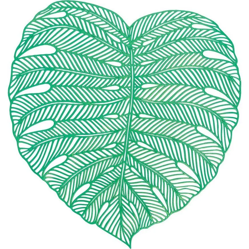 AMSCAN Banana Leaf Vinyl Placemat