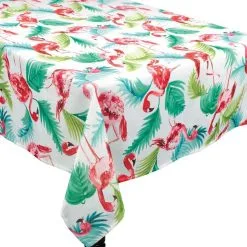 AMSCAN Flamingo Fabric Tablecloth