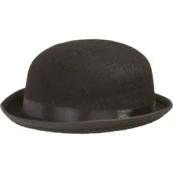 Black Derby Hat