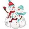 Christmas Snow Family Balloon, 23in