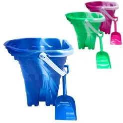 Tie Dye Sand Bucket & Shovel Set 2pc