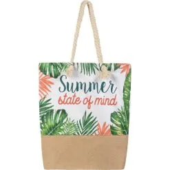 Summer State Of Mind Tropical Tote Bag