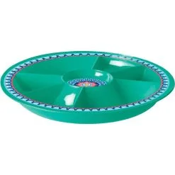 Boho Vibes Summer Mandala Melamine Sectional Platter