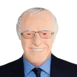 Old Man Feel The Bern Face Mask