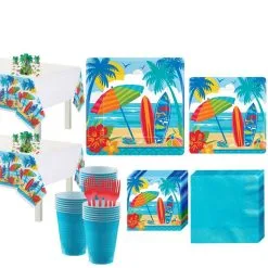 Sun & Surf Tableware Kit For 36 Guests