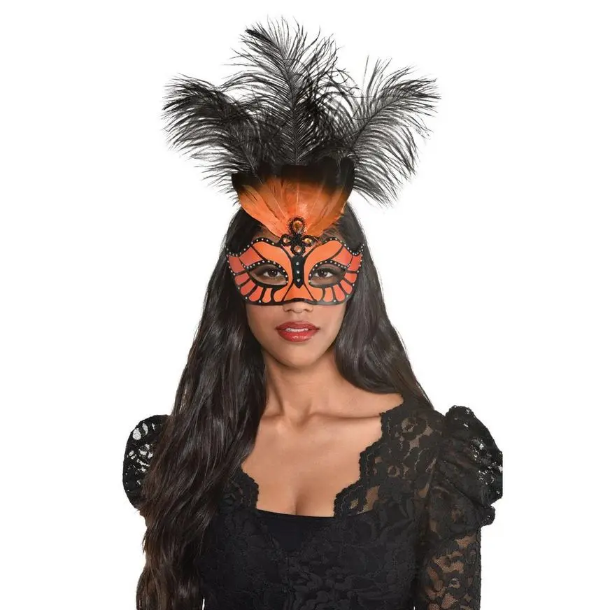 Monarch Butterfly Masquerade Mask