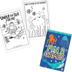 Under The Sea Activity Pads 8ct