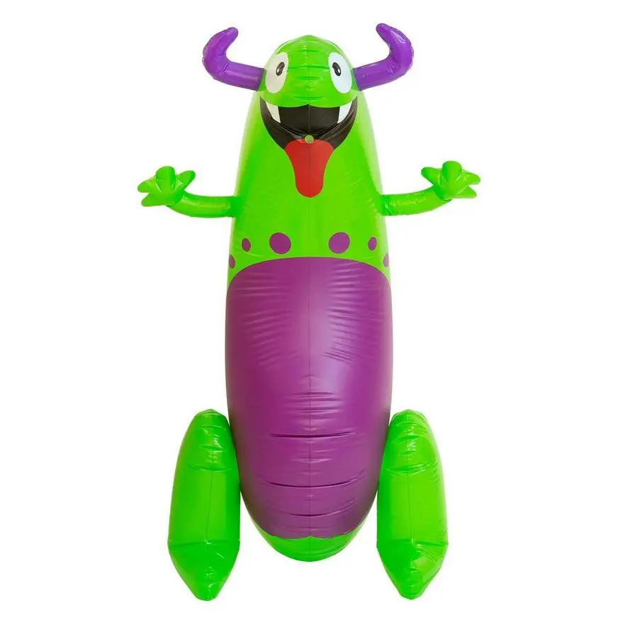 Inflatable Horned Monster Sprinkler, 41.7in X 65.4in - Image 2