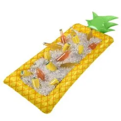 AMSCAN Inflatable Pineapple Buffet Cooler, 25.5in X 5.75ft