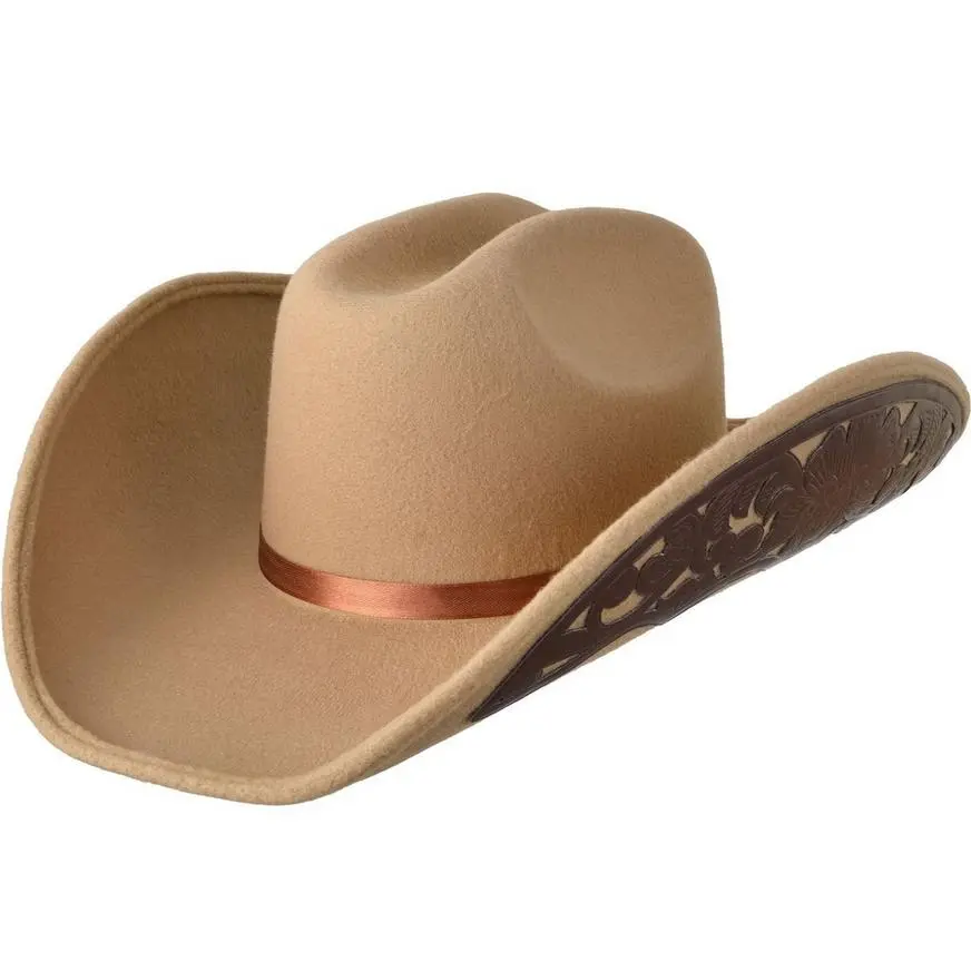 AMSCAN Oversized Debossed Cowgirl Hat