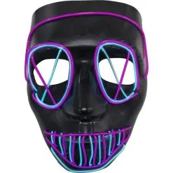 AG Sourcing X-Eyes Light-Up Mask - The Purge Television Event