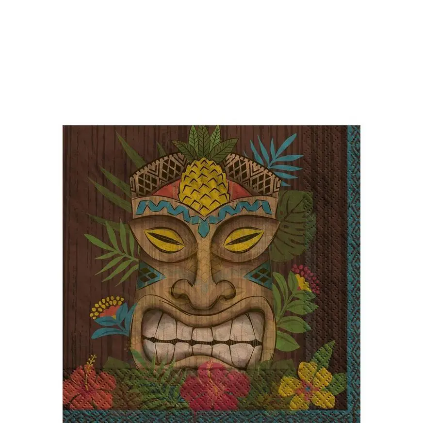 Vintage Tiki Tableware Kit For 50 Guests - Image 4