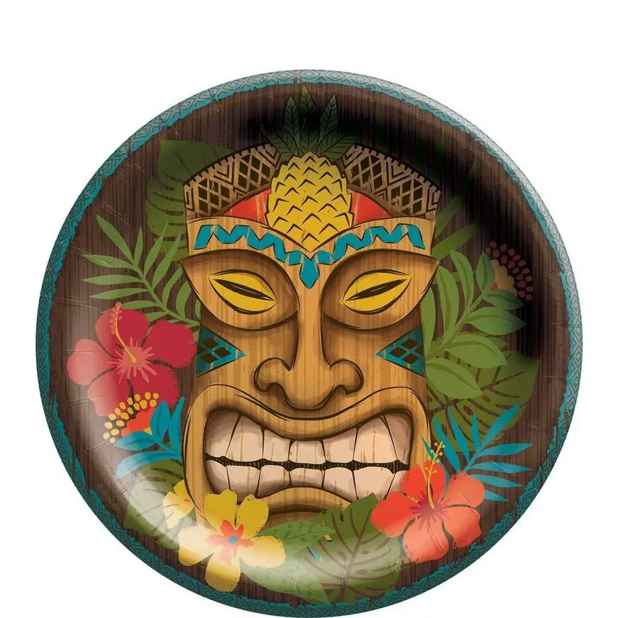 Vintage Tiki Tableware Kit For 50 Guests - Image 6