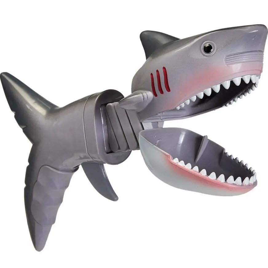 Plastic Shark Grabber, 2.8in - Blue Or Gray - Image 3