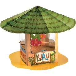 Vintage Tiki Bar Pop-Up Cardstock Centerpiece, 11.5in