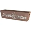 Brown S'mores Station MDF Container, 4in X 18.3in