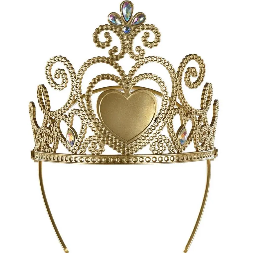 Gold Disney Princess Tiara & Wand Costume Accessory Kit - Image 3