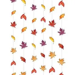 Fall Leaves Hanging Decorations, 6pc