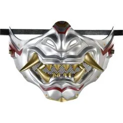 Adult Anime Urban Samurai Plastic Half Mask