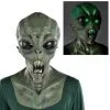 AMSCAN Adult Light-Up Spiked Teeth Alien Latex Mask