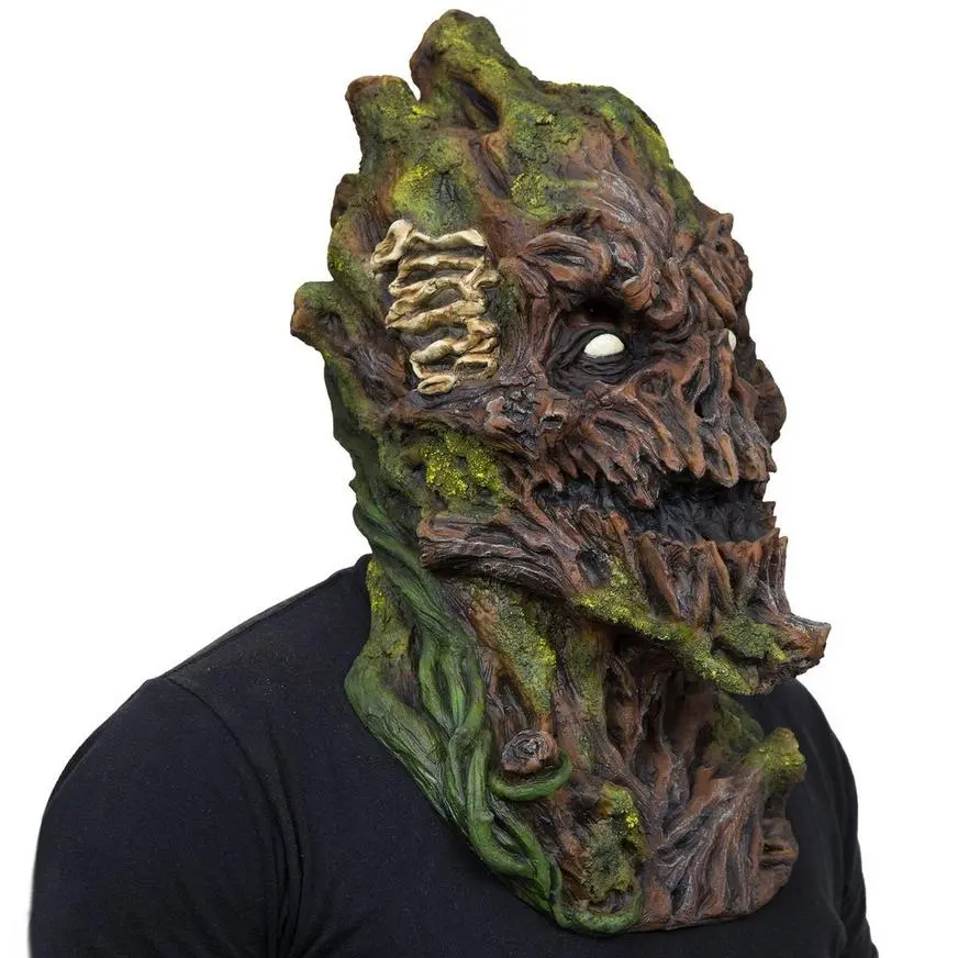 Adult Wood Monster Latex Mask - Image 2
