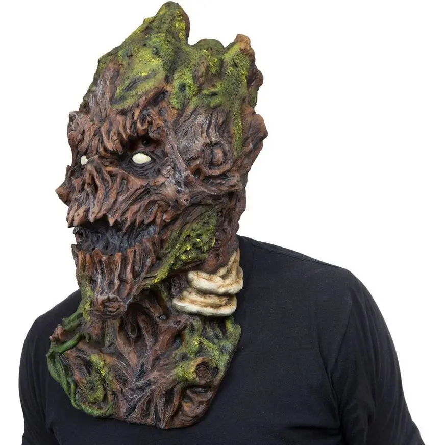 Adult Wood Monster Latex Mask - Image 3