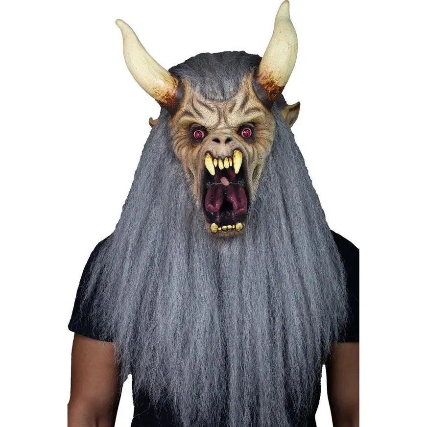 Adult Krampus Latex Mask