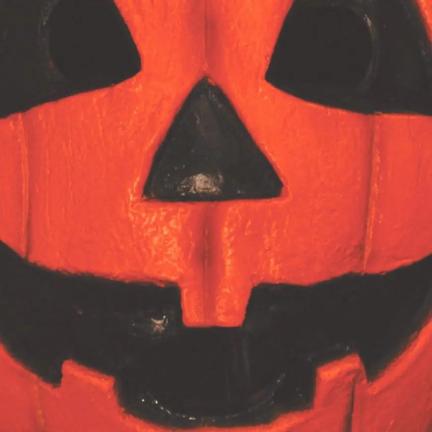 Adult Jack-o'-Lantern Mask - Halloween III Season Of The Witch - Image 2