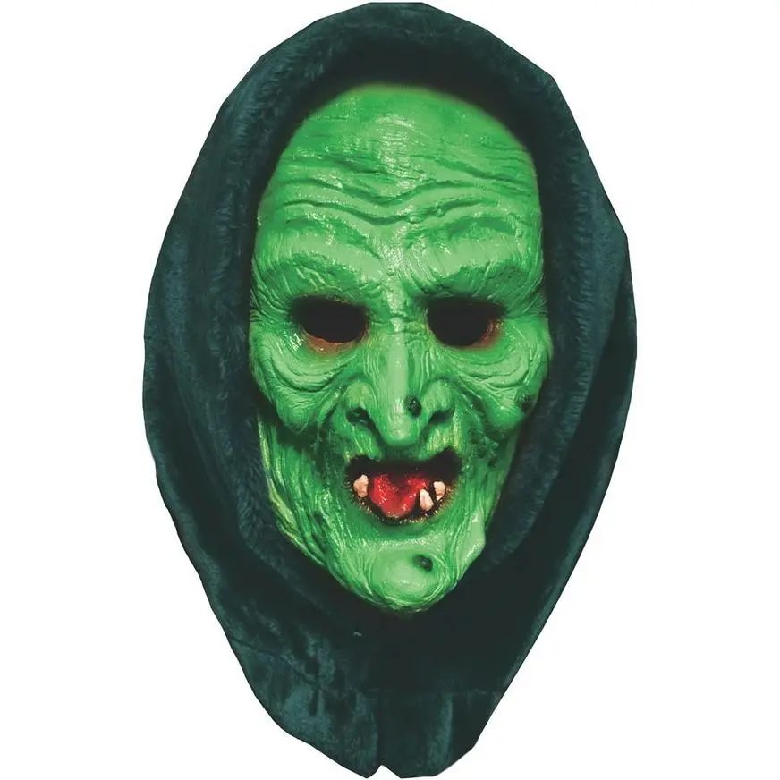 Adult Green Witch Mask - Halloween III Season Of The Witch