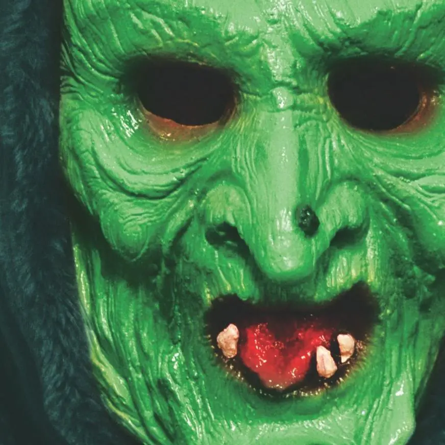 Adult Green Witch Mask - Halloween III Season Of The Witch - Image 2