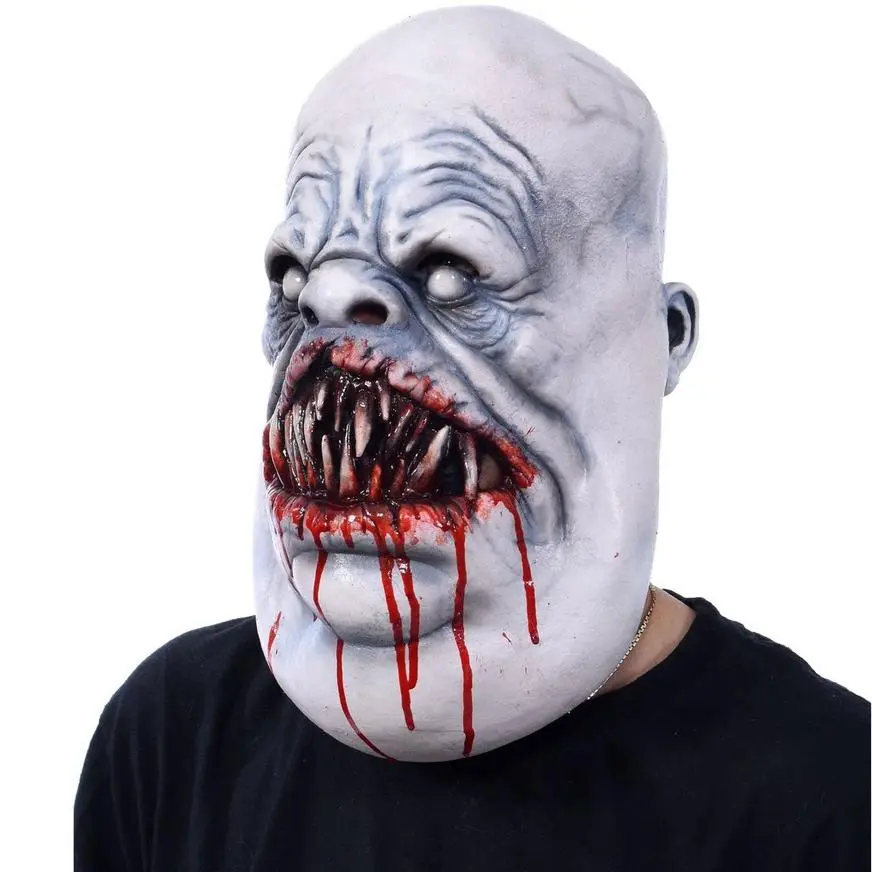 Adult Blood Feeder Ghost Latex Mask - Zagone Studios - Image 2