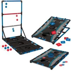 3-in-1 Tailgate Combo Game Set, 36in X 22in, 20pc
