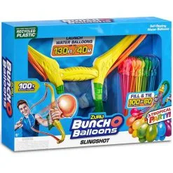 Bunch O Balloons Tropical Party Plastic & Latex Slingshot, 100ct