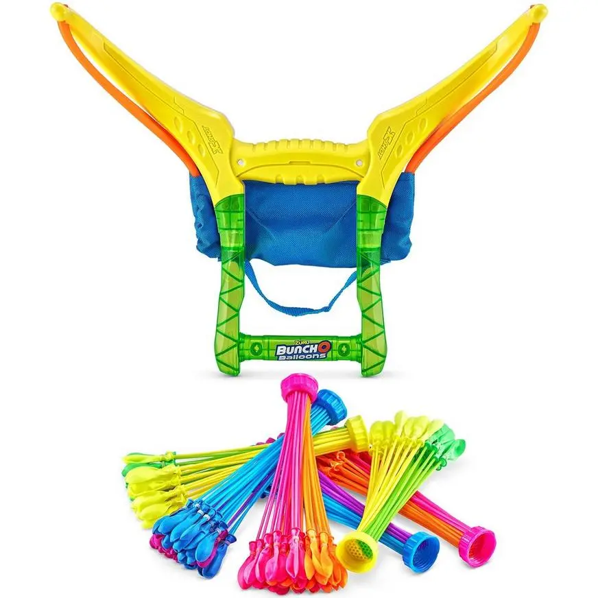 Bunch O Balloons Tropical Party Plastic & Latex Slingshot, 100ct - Image 2