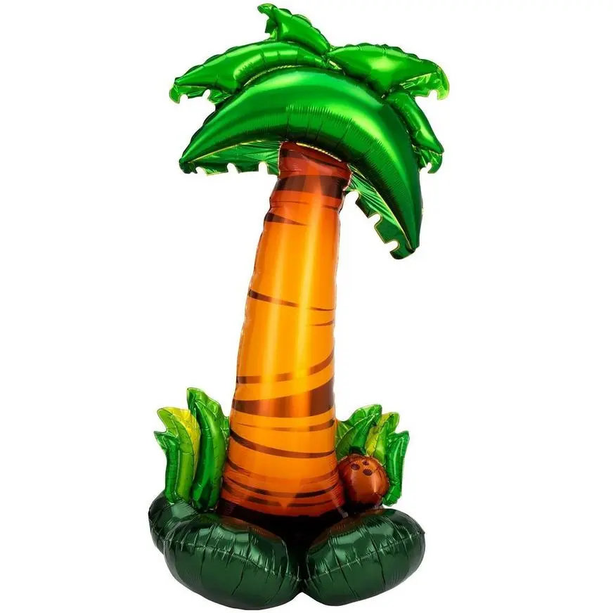 Palm Tree Luau Balloon Backdrop Kit - Image 5