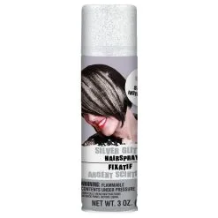 Glitter Silver Hair Spray