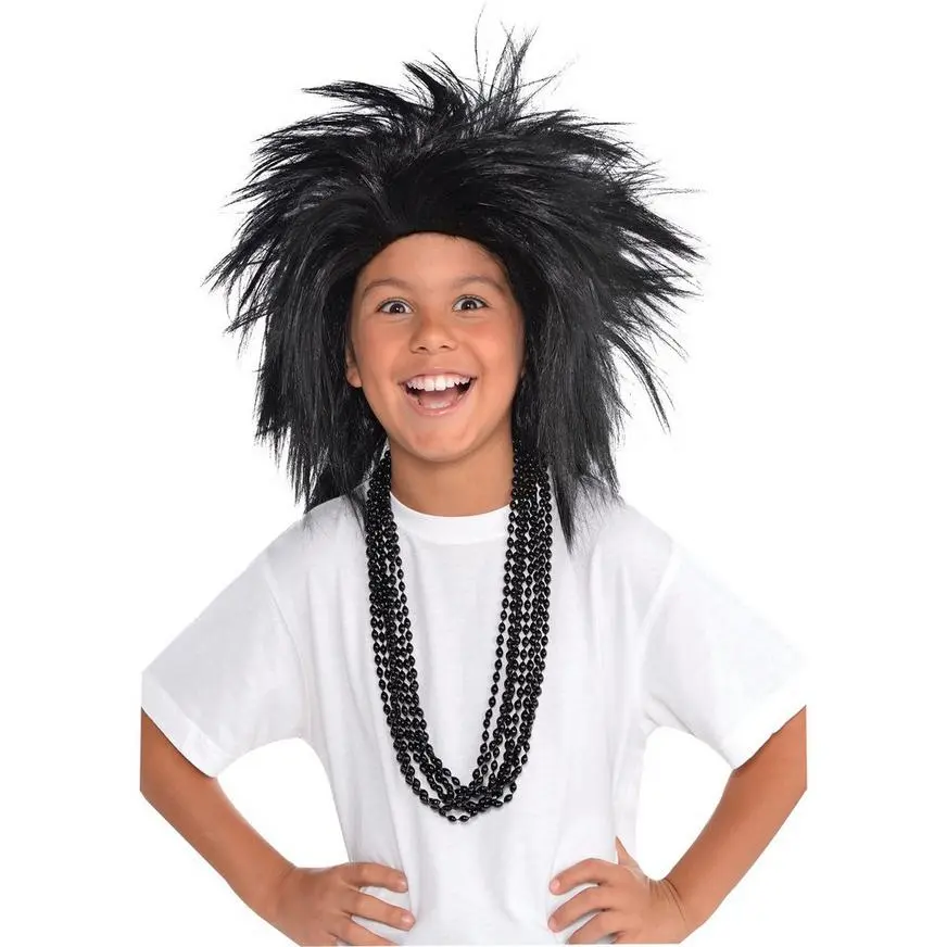 Black Crazy Wig - Image 2