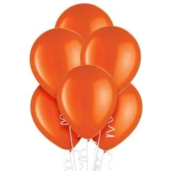 15ct, 12in, Orange Pearl Balloons